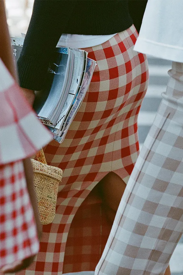 Petra Skirt in Red Gingham (Sold Out)