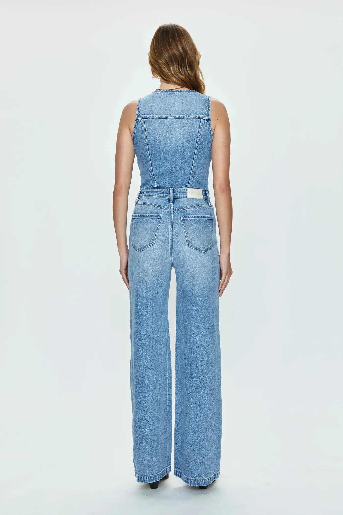 Pistola Aria Fitted Vest Jumpsuit
