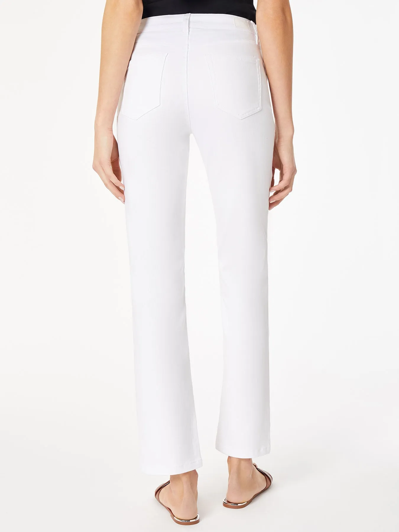 Plus Lexington Straight Leg Jeans, Soft White