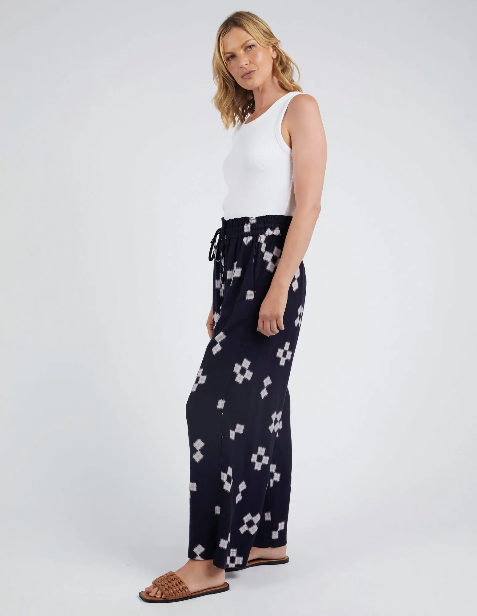 POSITANO PANT || NAVY