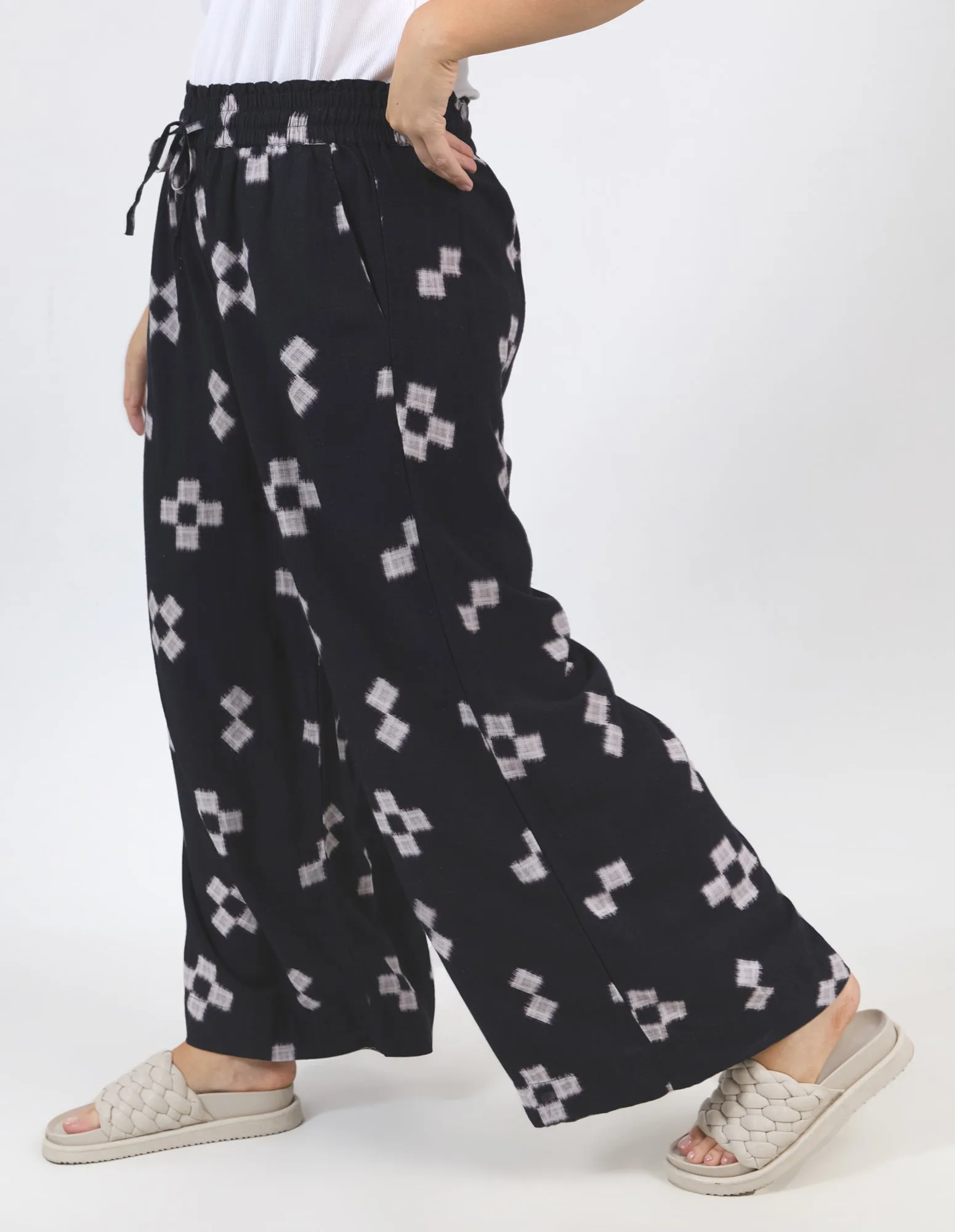 POSITANO PANT || NAVY
