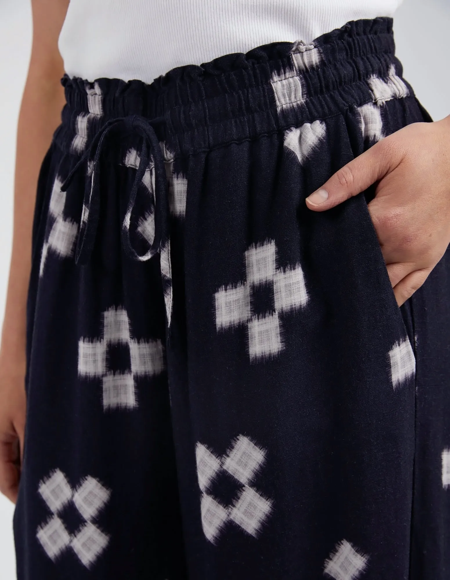 POSITANO PANT || NAVY