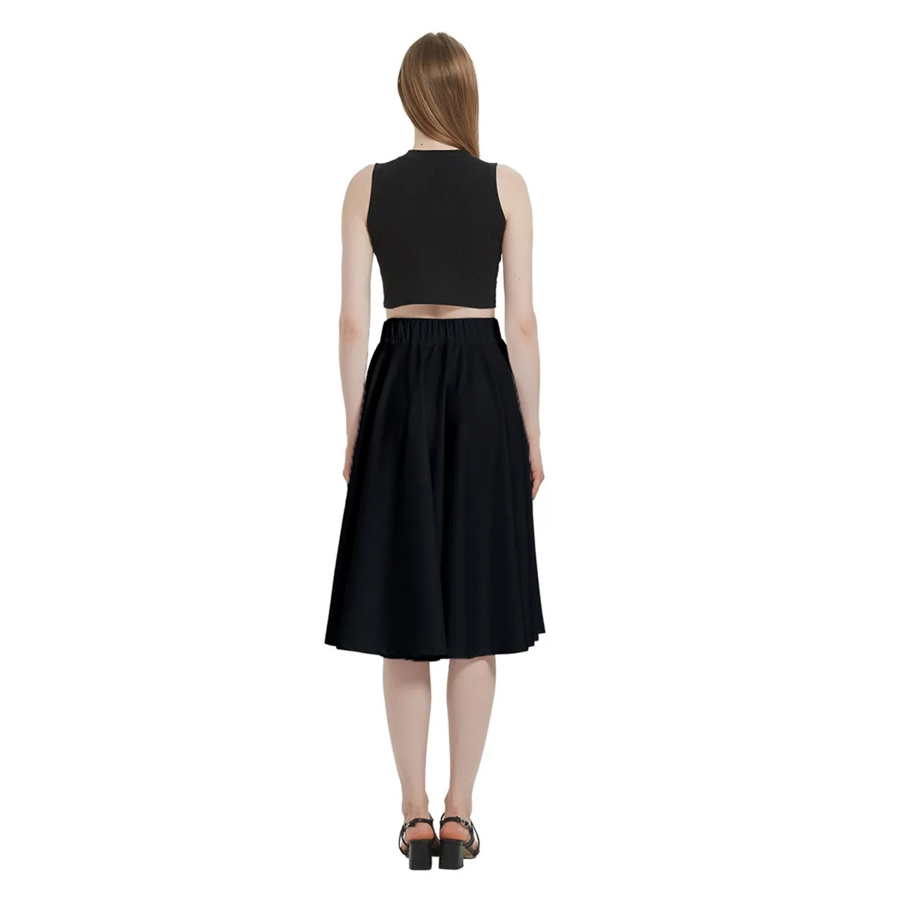Puppy Pop Shoppe Midi Skirt With Pocket