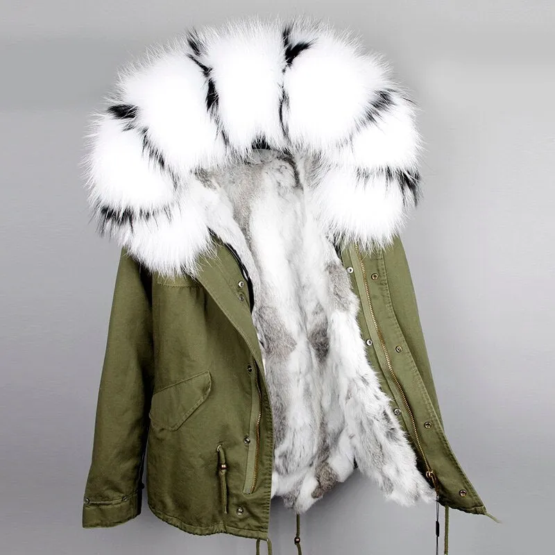 Raccoon Parka "War head"