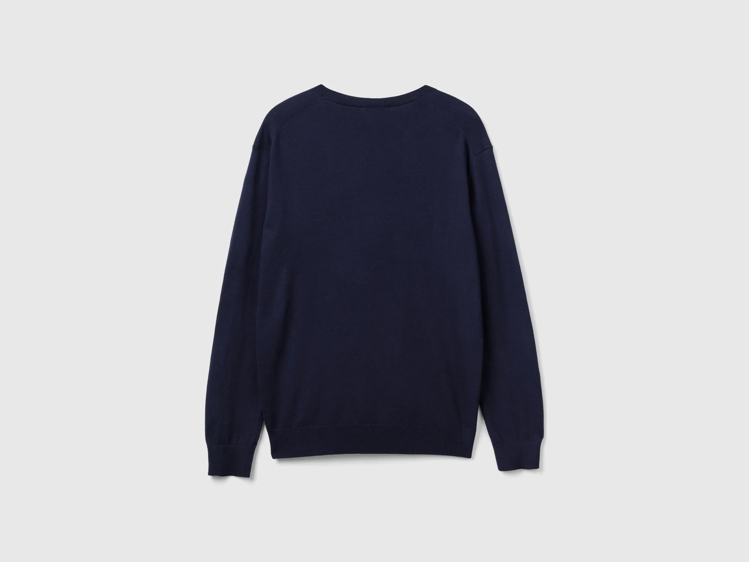 Regular Fit Crew Neck Pure Merino Wool Sweater