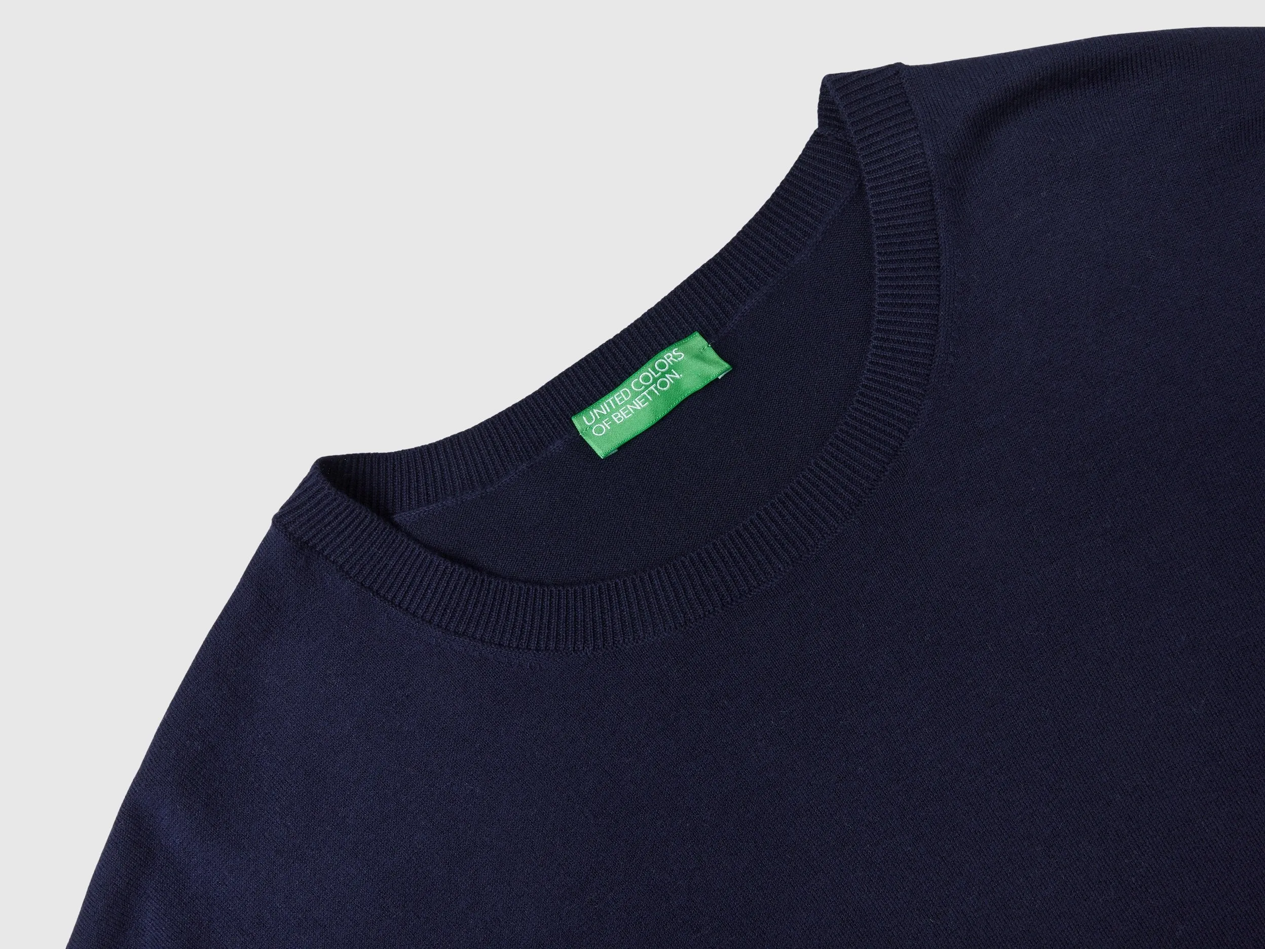 Regular Fit Crew Neck Pure Merino Wool Sweater