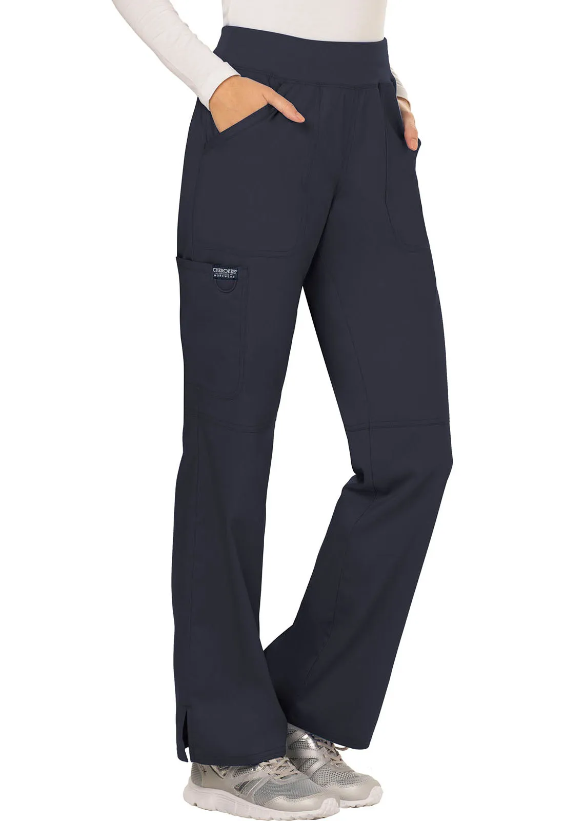 Revolution WW110 Mid Rise Straight Leg Pull-on Pants Pewter