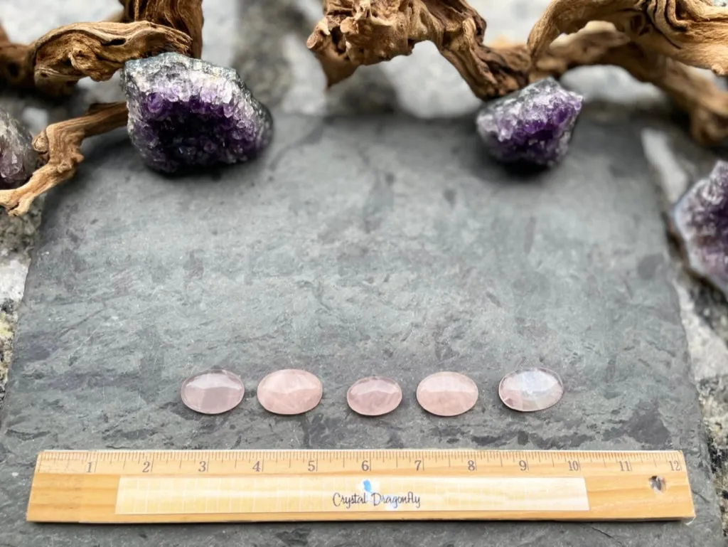 Rose Quartz Oval Polished Cabochon FB3183
