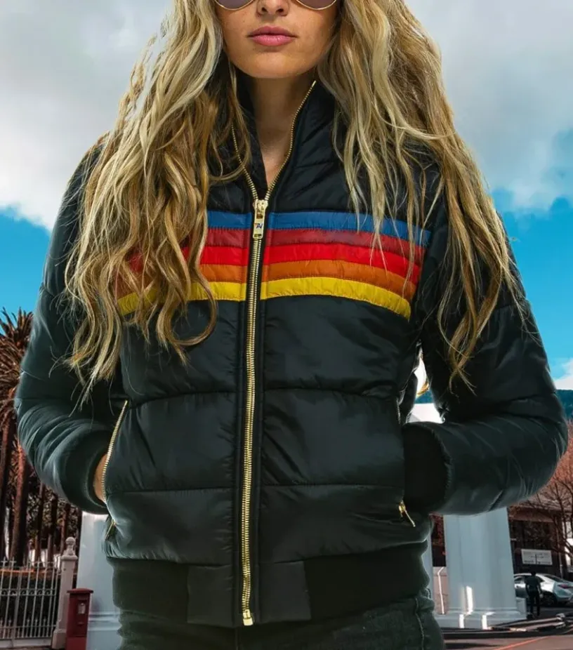 Roseutta - Retro Parka with Faux Fur Hood for Women