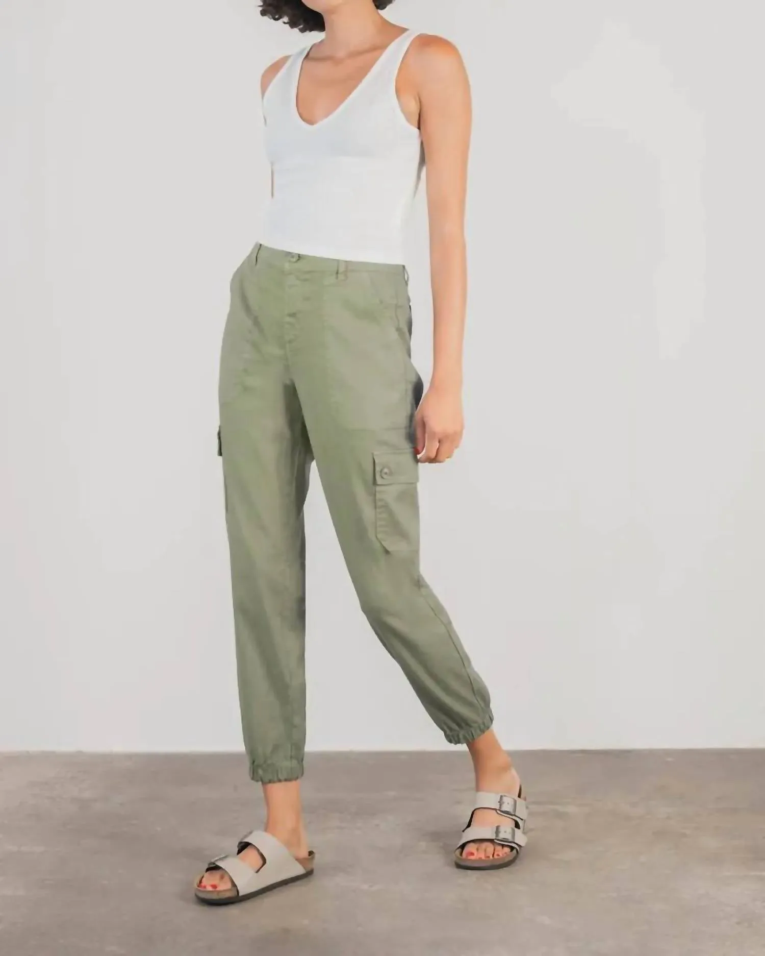 Sadie Cargo Pant In Green