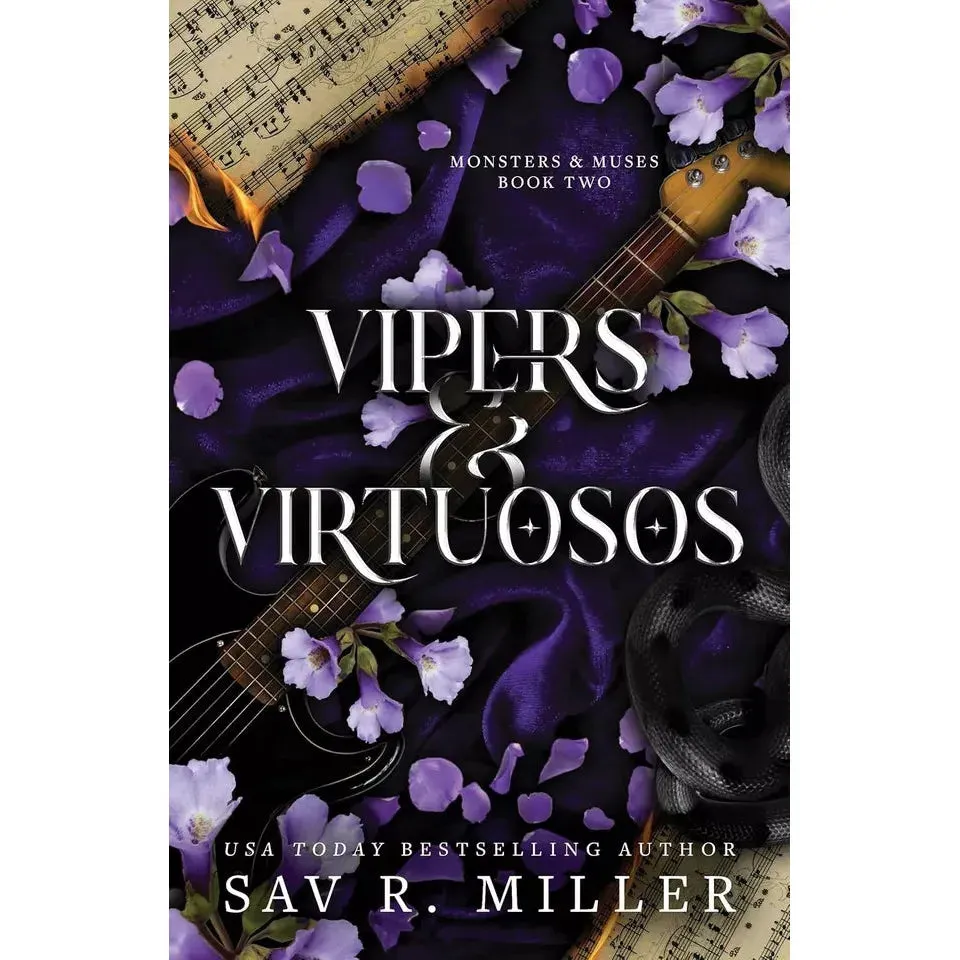 Sav R. Miller Collection 2 Books Set (Vipers Virtuosos, Promises Pomegranates)