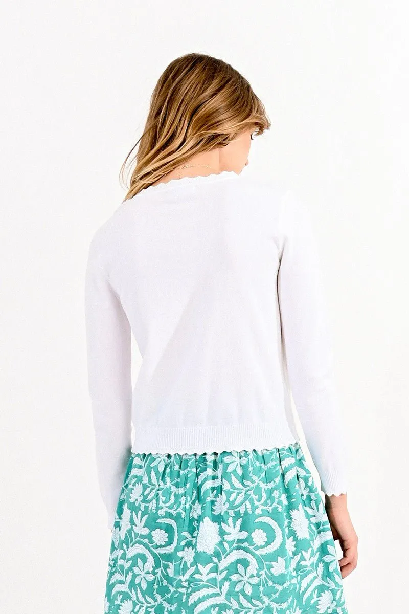 SCALOPPED JUMPER