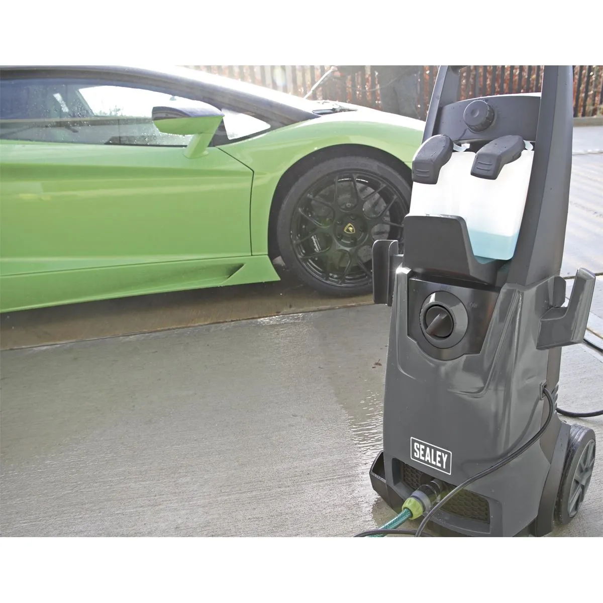 Sealey Pressure Washer 140bar with TSS & Rotablast® Nozzle 230V