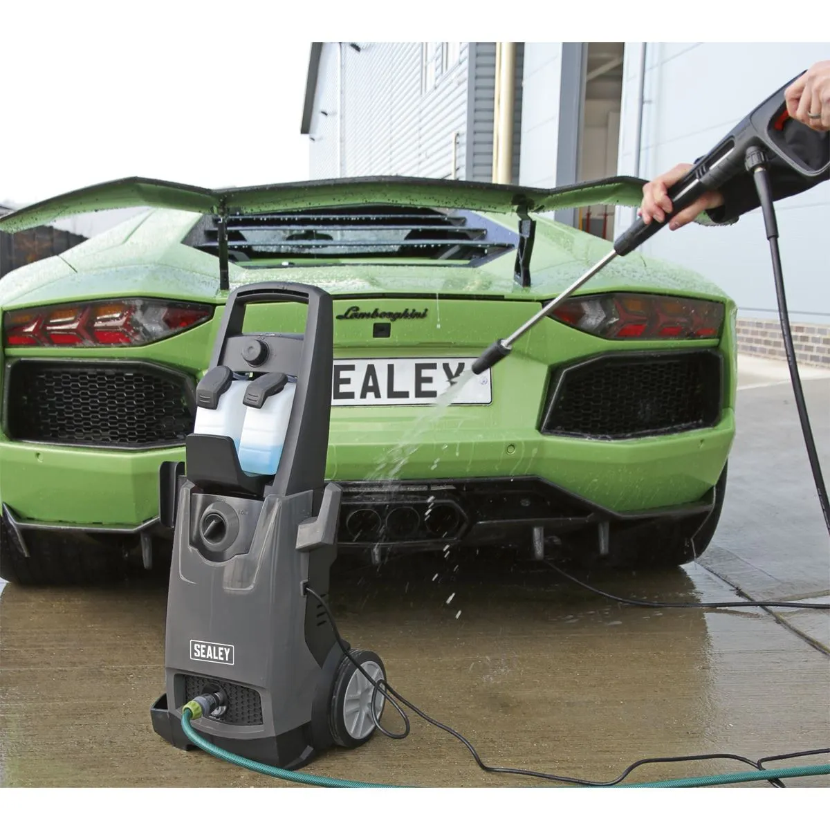 Sealey Pressure Washer 140bar with TSS & Rotablast® Nozzle 230V