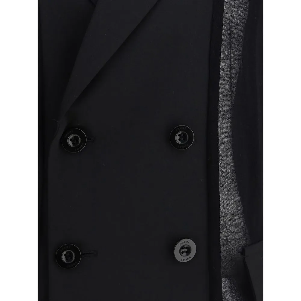 Semi-transparent  Blazer Jacket
