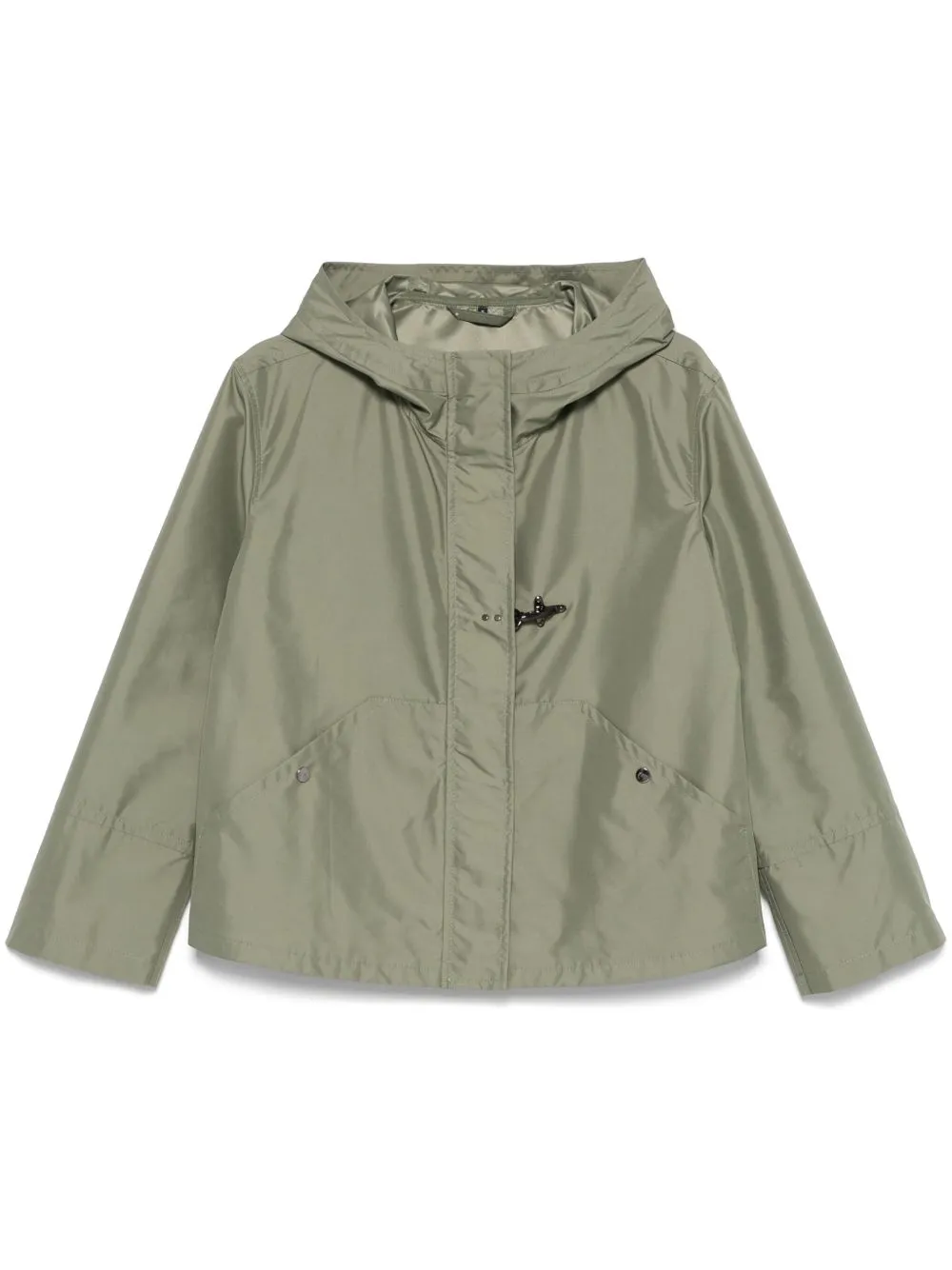 Short parka coat
