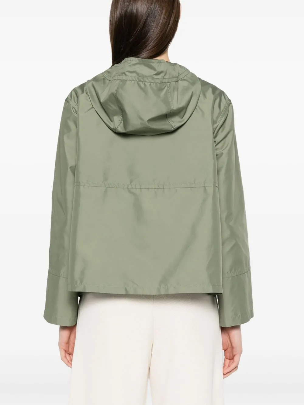 Short parka coat