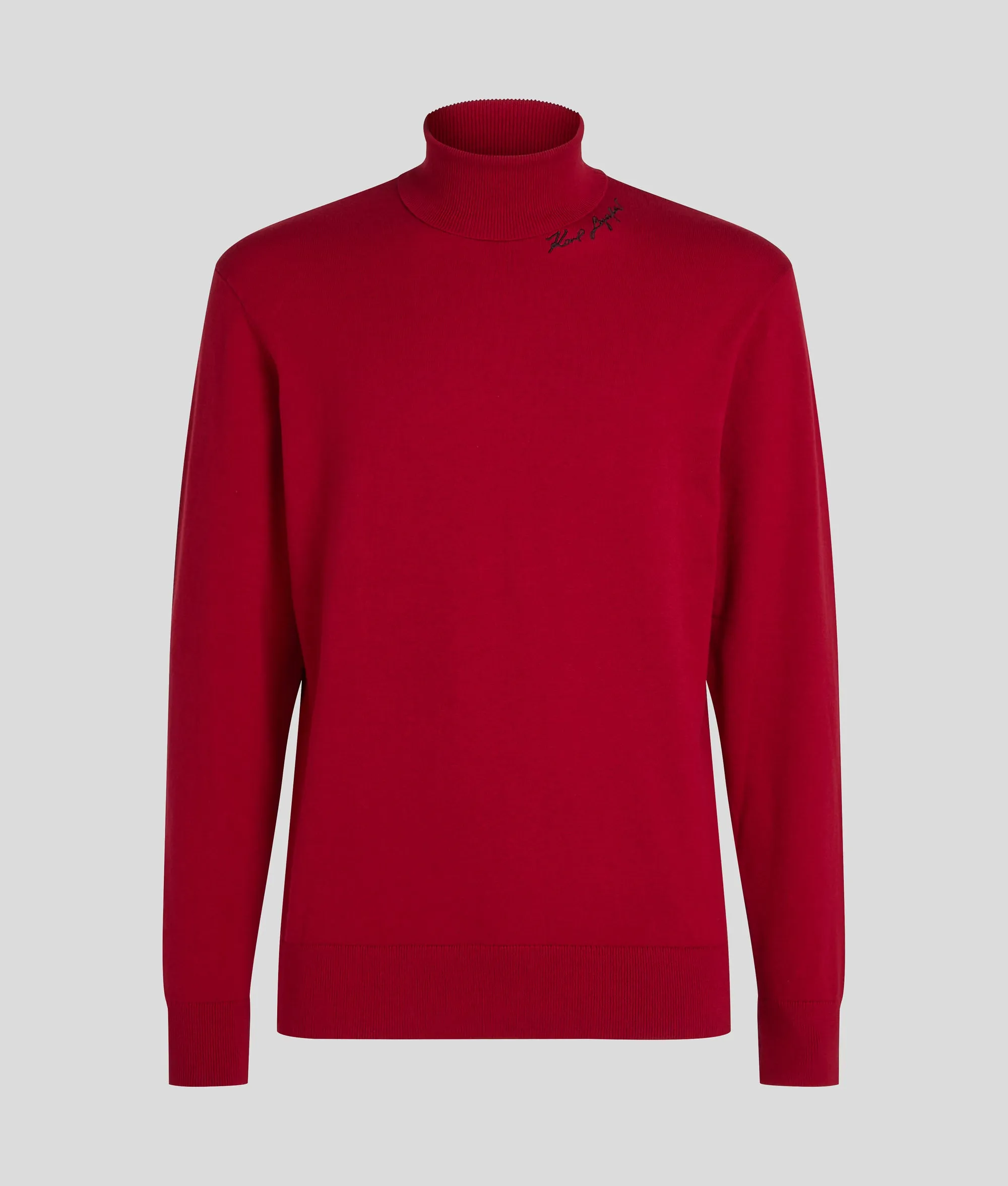 SIGNATURE TURTLE NECK KNIT
