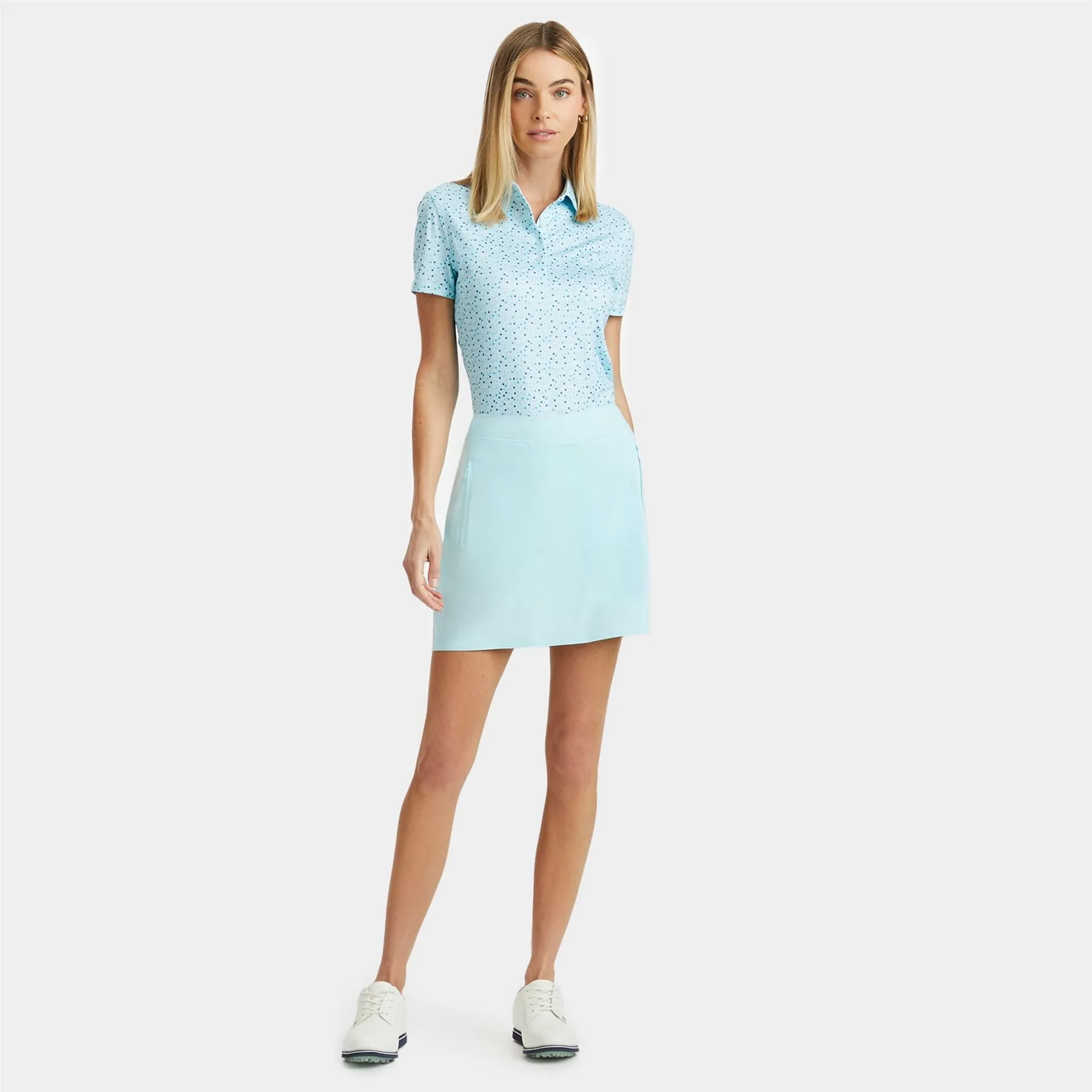 Silky Tech Nylon A-Line Skort Daybreak