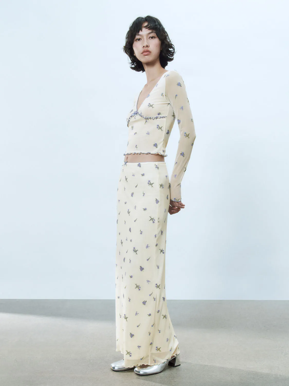 Skinny A-Line Skirts