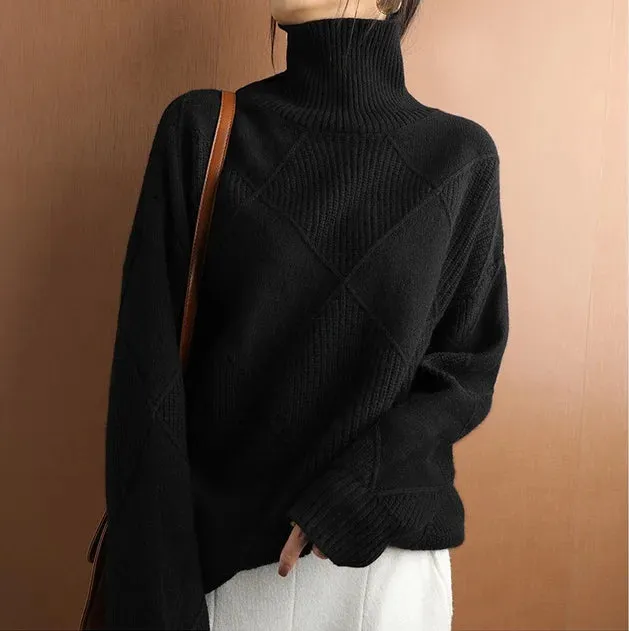 SKYE - TURTLE NECK PULLOVER
