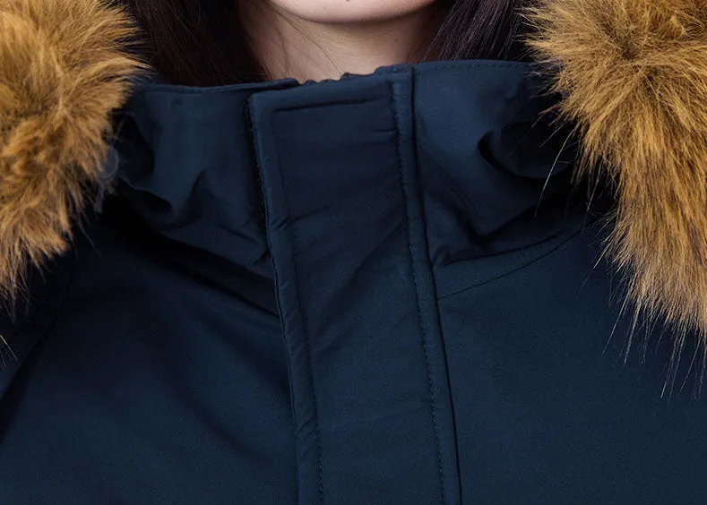 Slinky Cargo Style Zip Up Parka for Windproof Protection