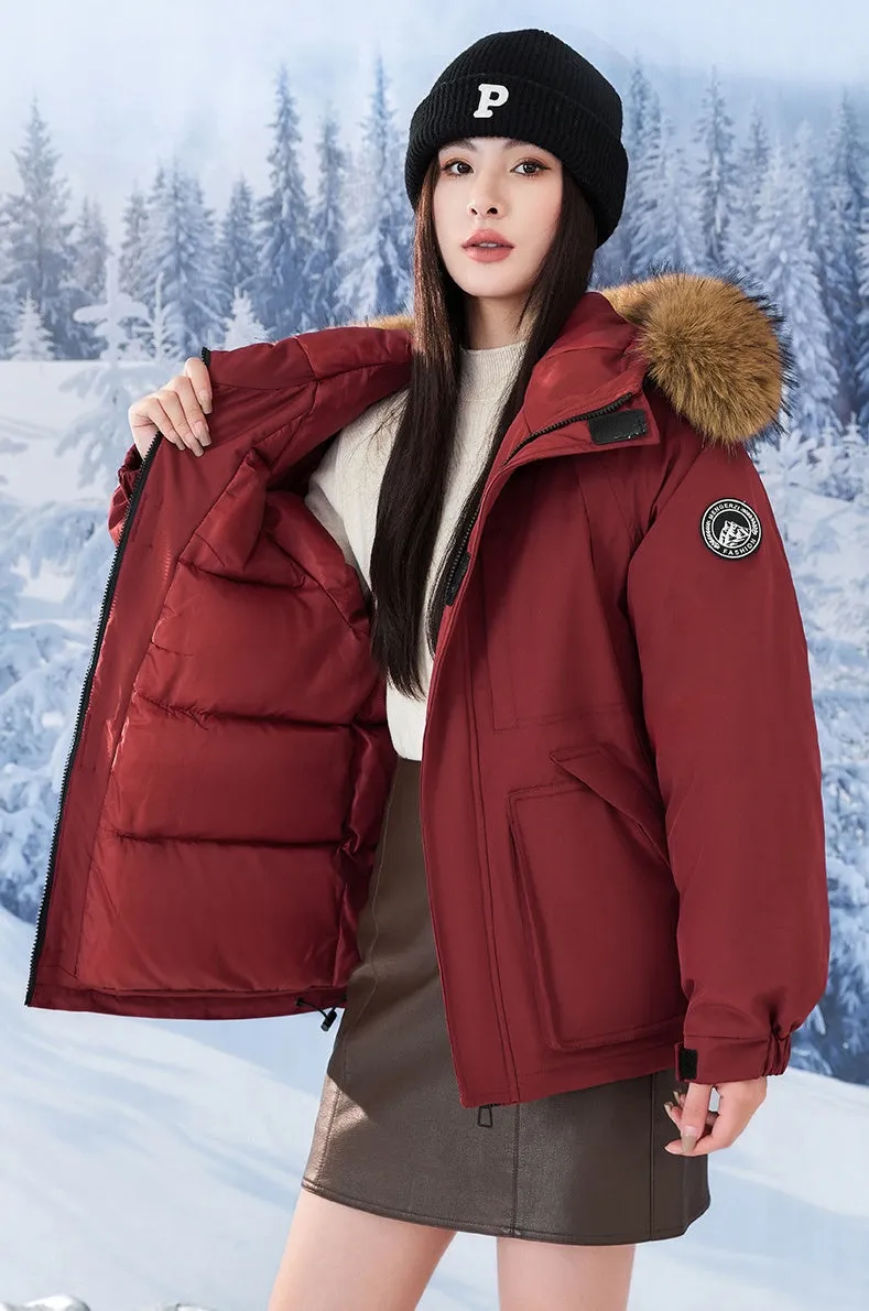 Slinky Cargo Style Zip Up Parka for Windproof Protection