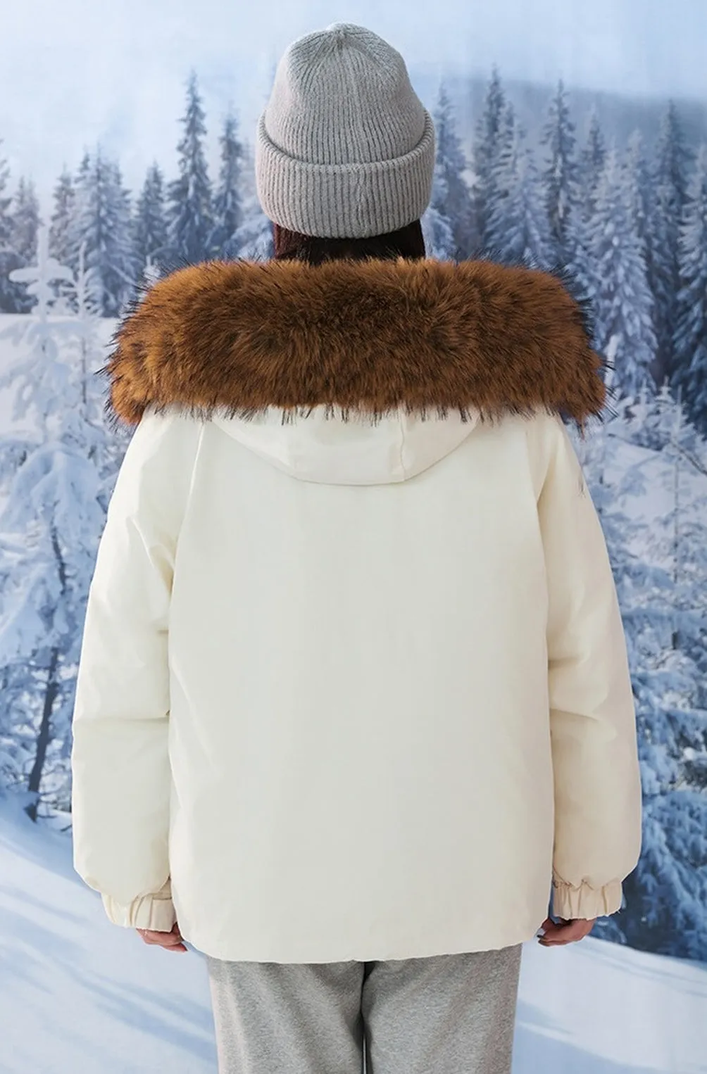Slinky Cargo Style Zip Up Parka for Windproof Protection