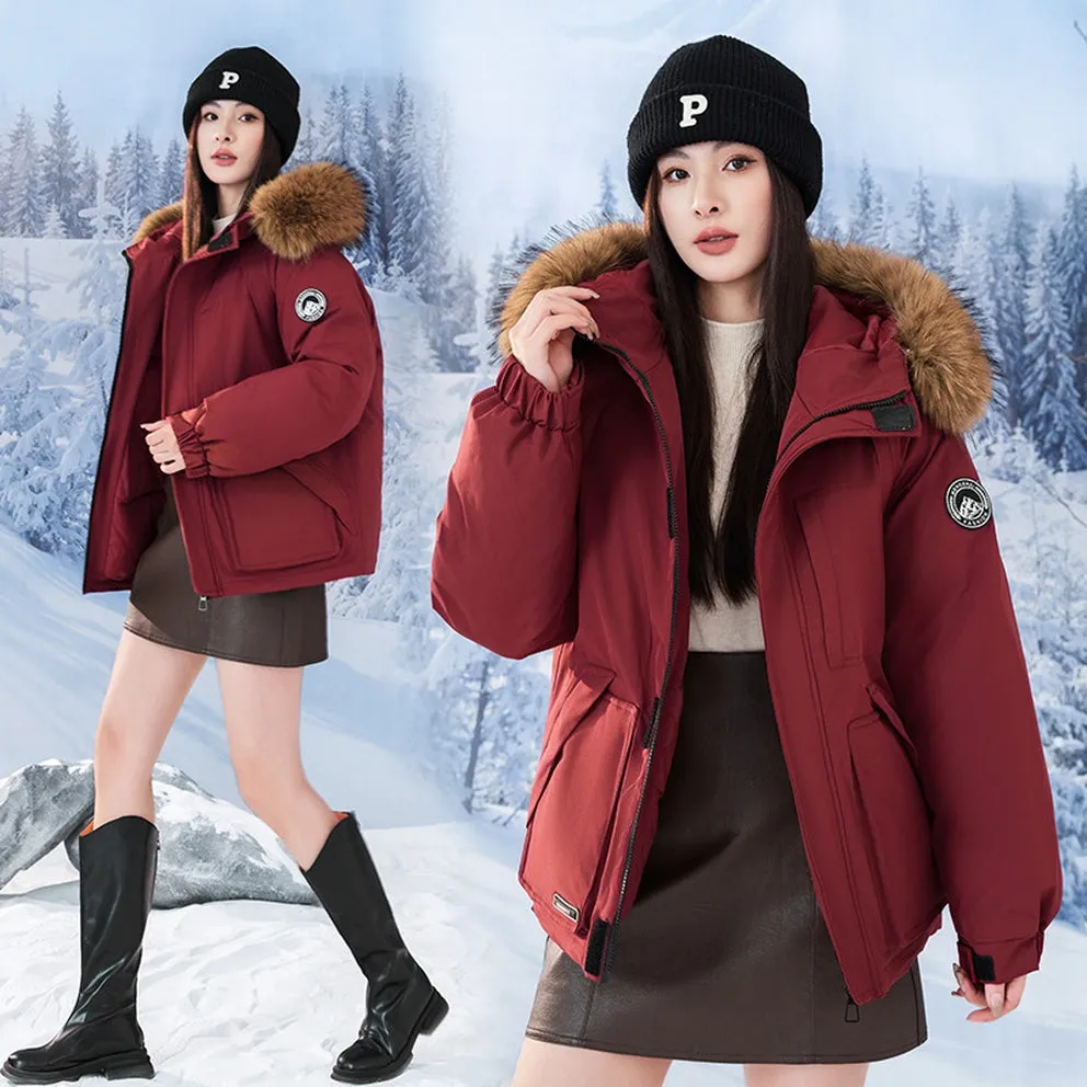 Slinky Cargo Style Zip Up Parka for Windproof Protection