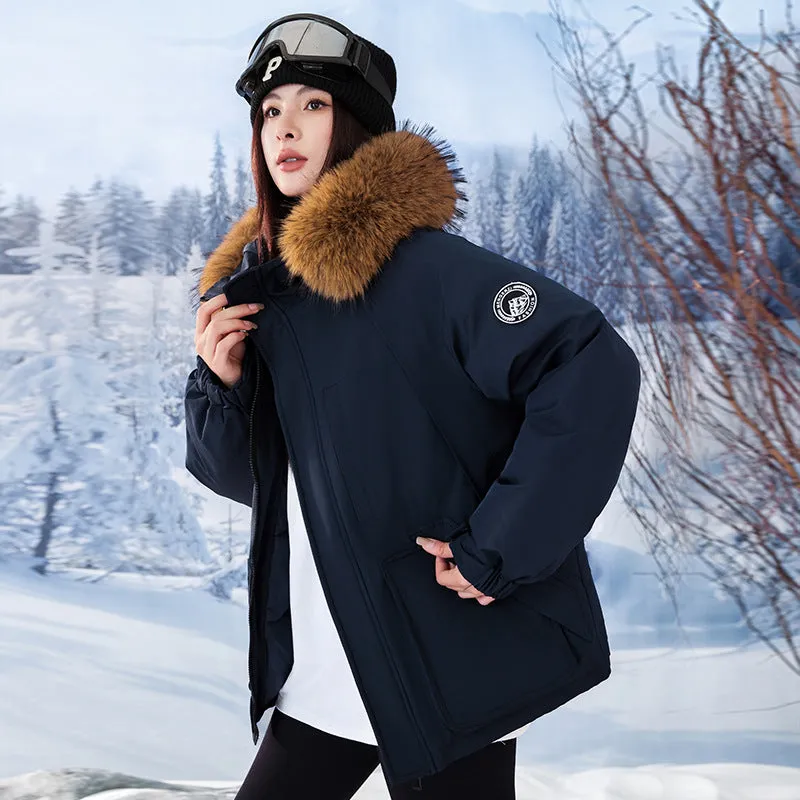 Slinky Cargo Style Zip Up Parka for Windproof Protection