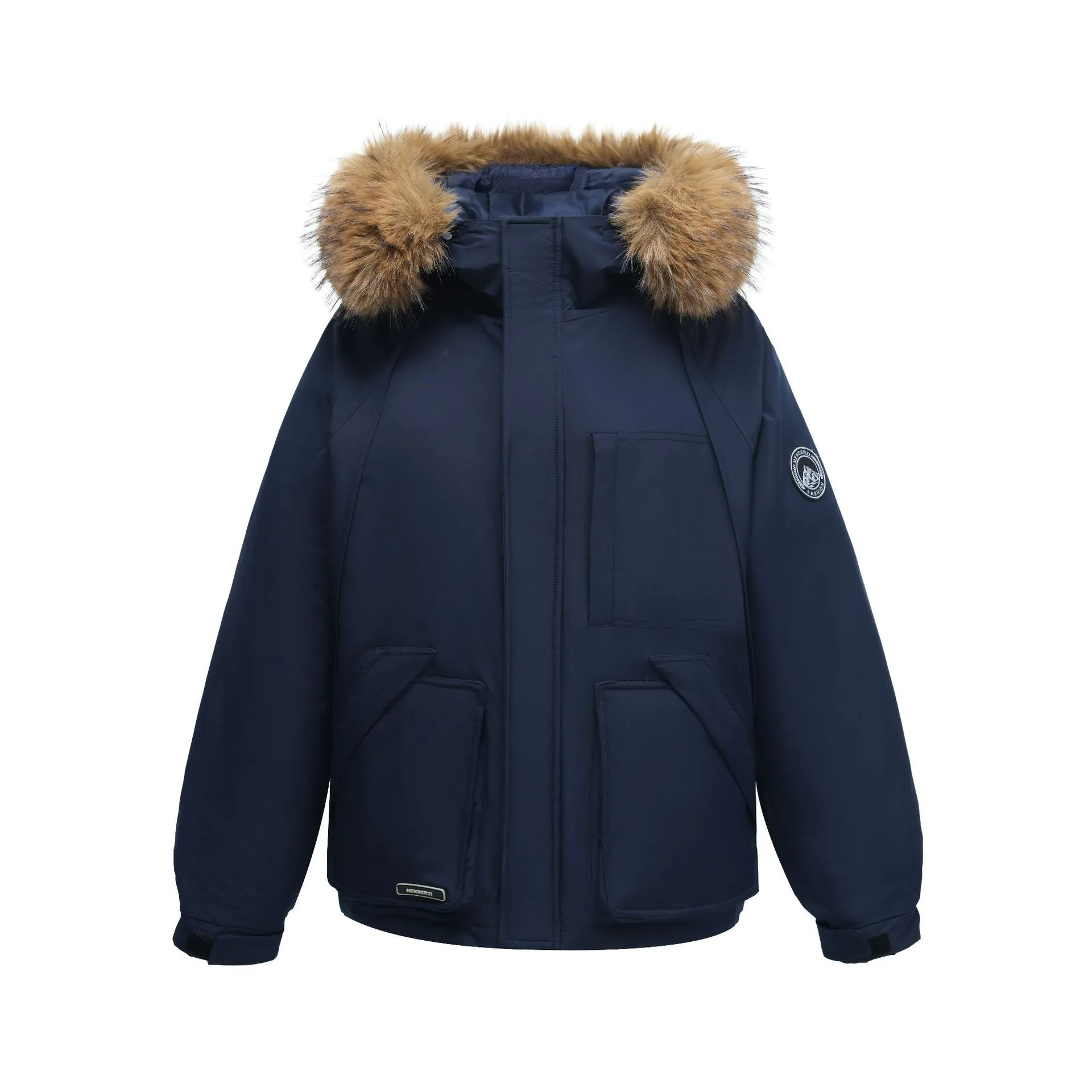 Slinky Cargo Style Zip Up Parka for Windproof Protection