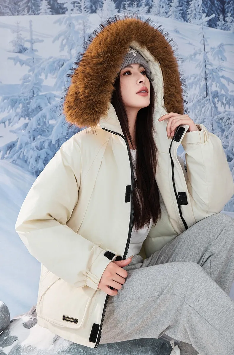 Slinky Cargo Style Zip Up Parka for Windproof Protection