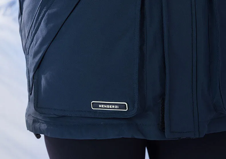 Slinky Cargo Style Zip Up Parka for Windproof Protection