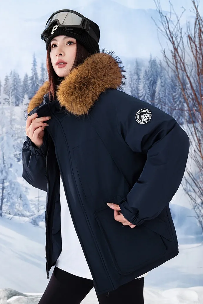 Slinky Cargo Style Zip Up Parka for Windproof Protection