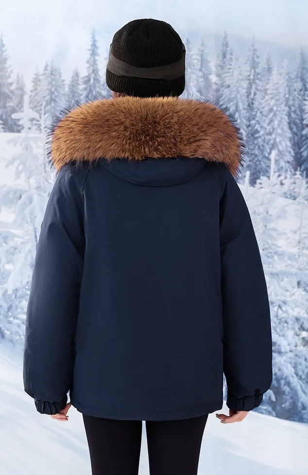 Slinky Cargo Style Zip Up Parka for Windproof Protection