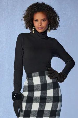 So Sexy Basic T Neck Black