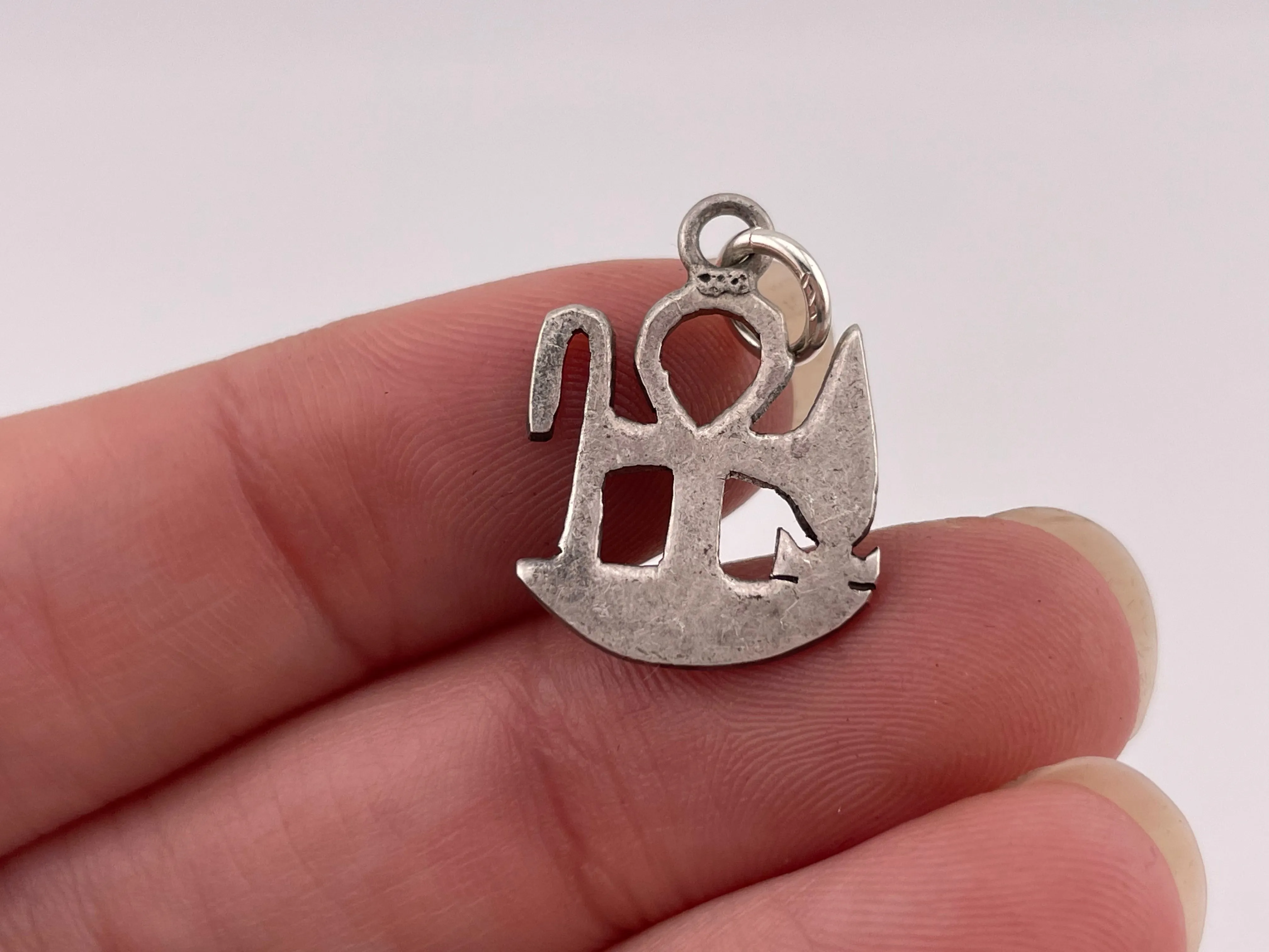 sterling silver ankh pendant