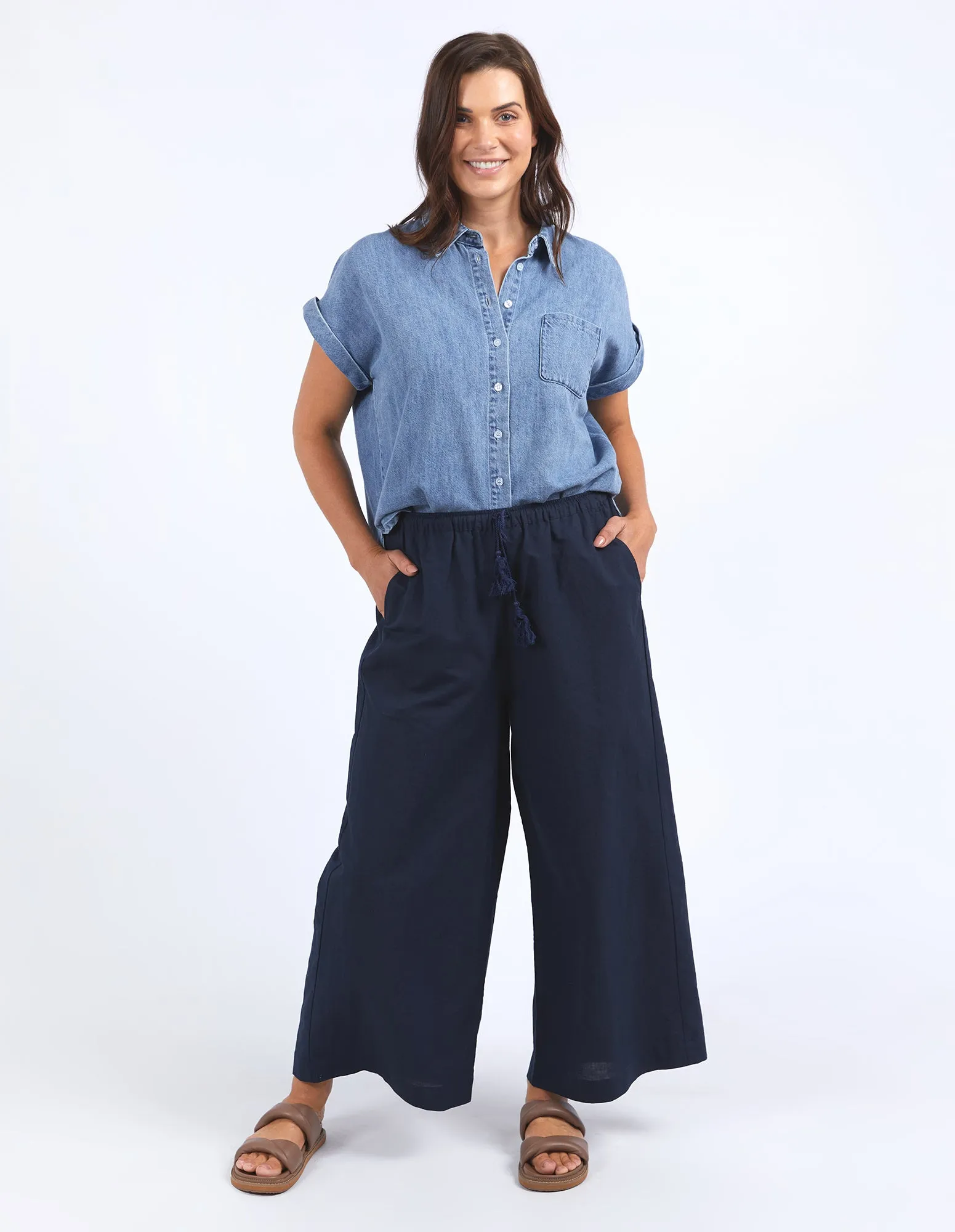 STEVIE PANT || NAVY