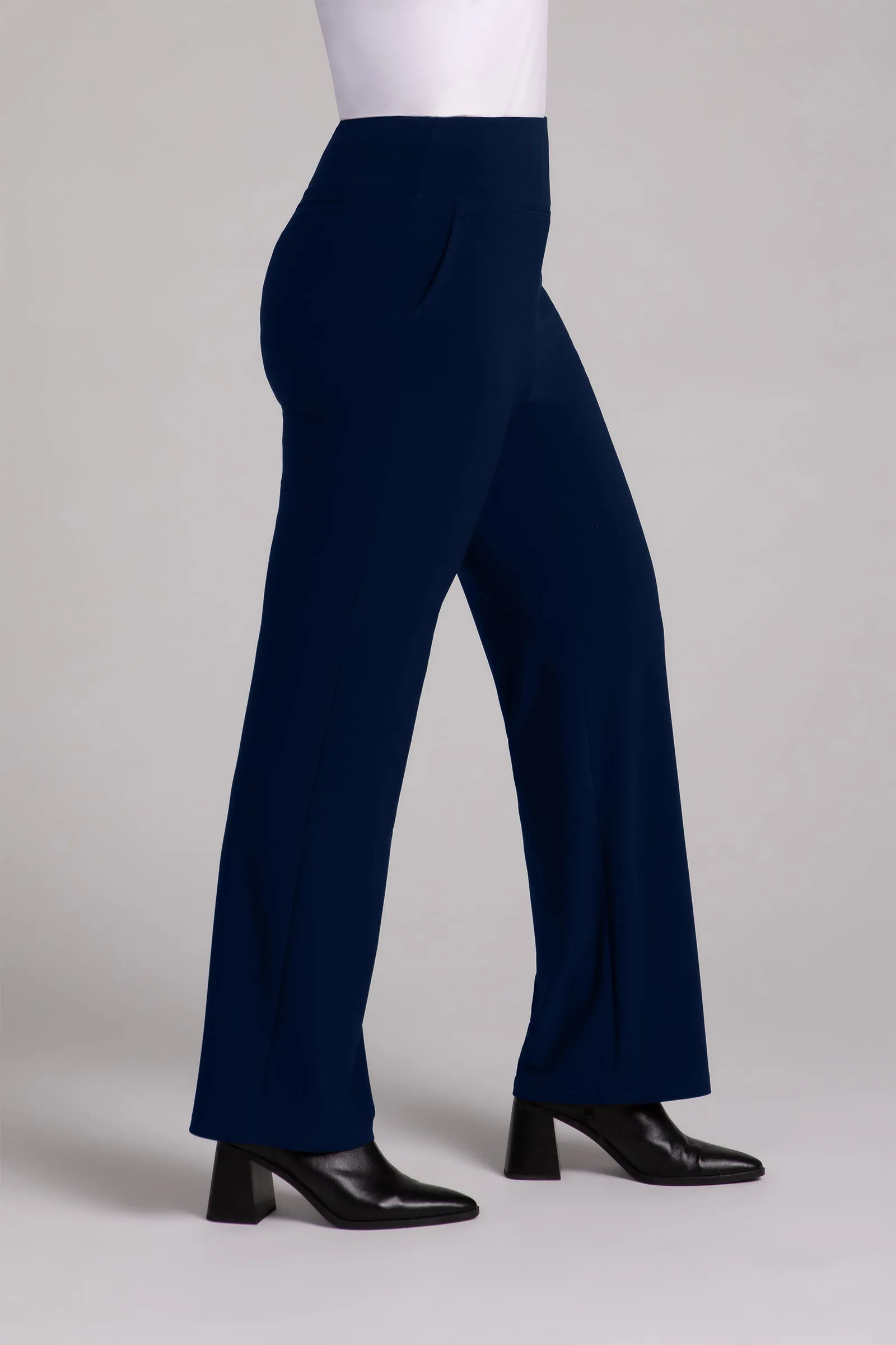 Straight Leg Pant with Yoke