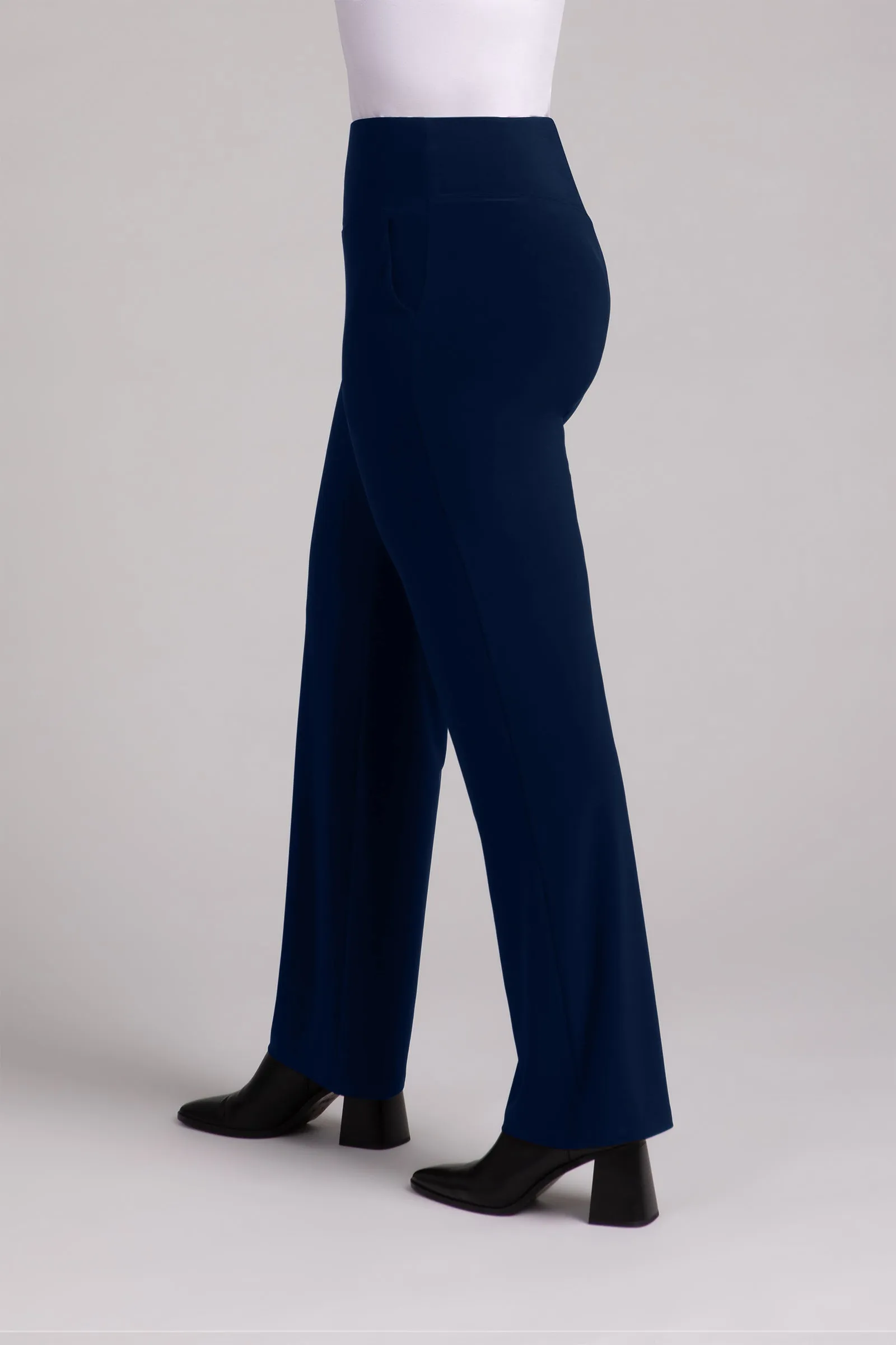Straight Leg Pant with Yoke