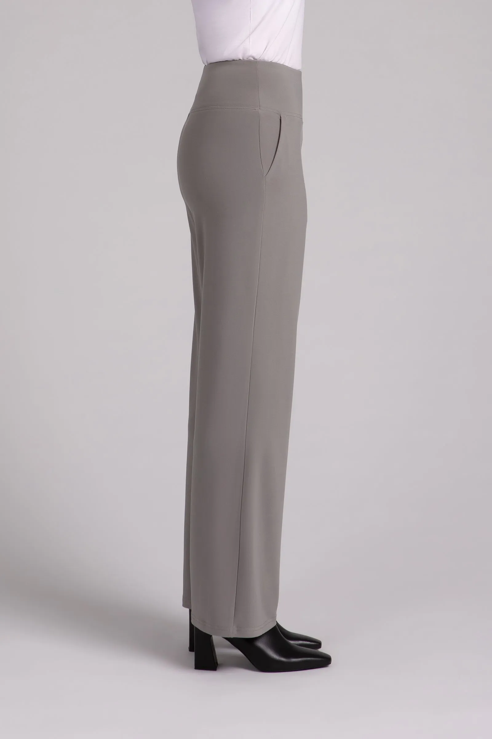 Straight Leg Pant with Yoke
