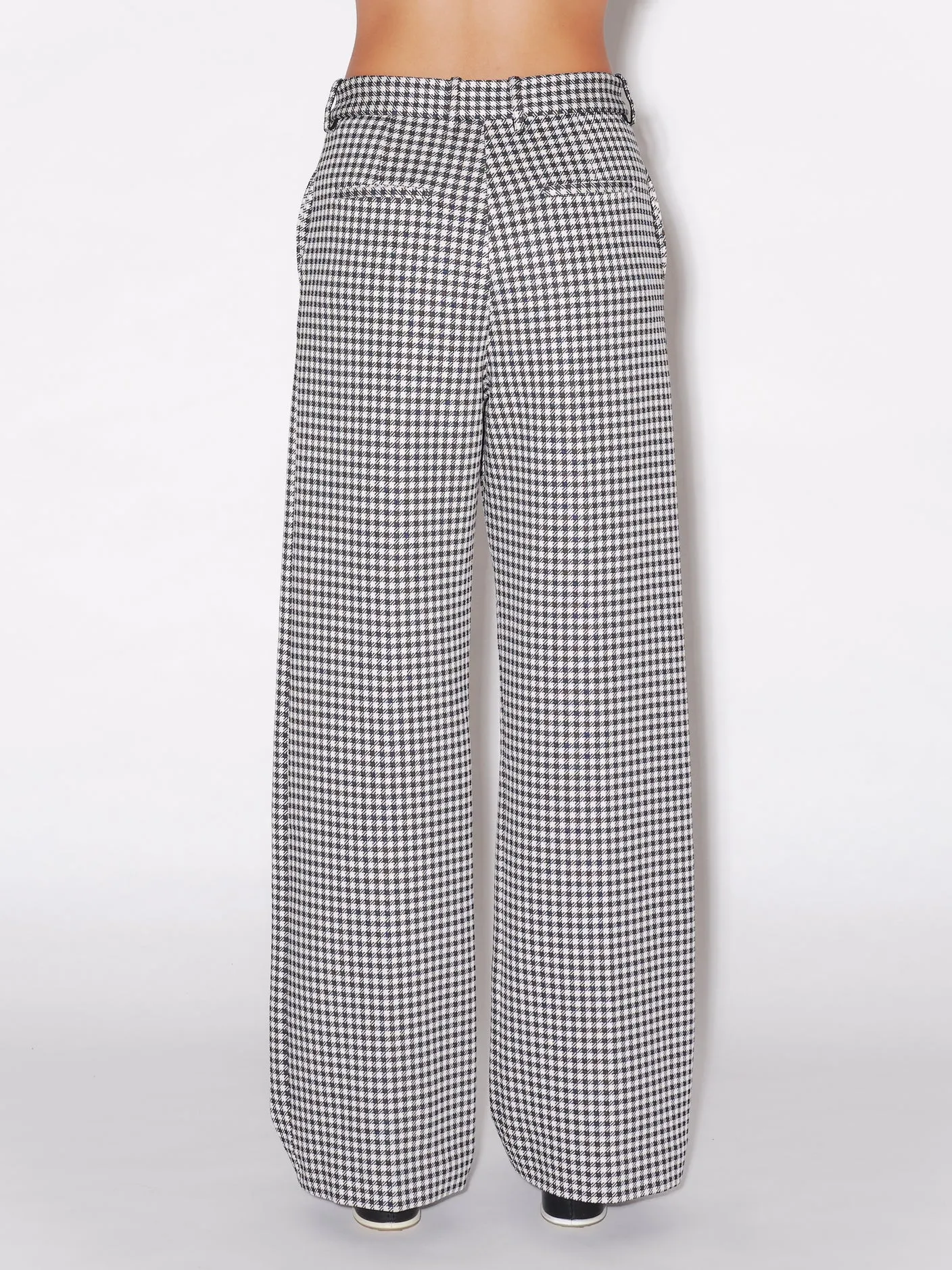 STRAIGHT TROUSER - GINGHAM