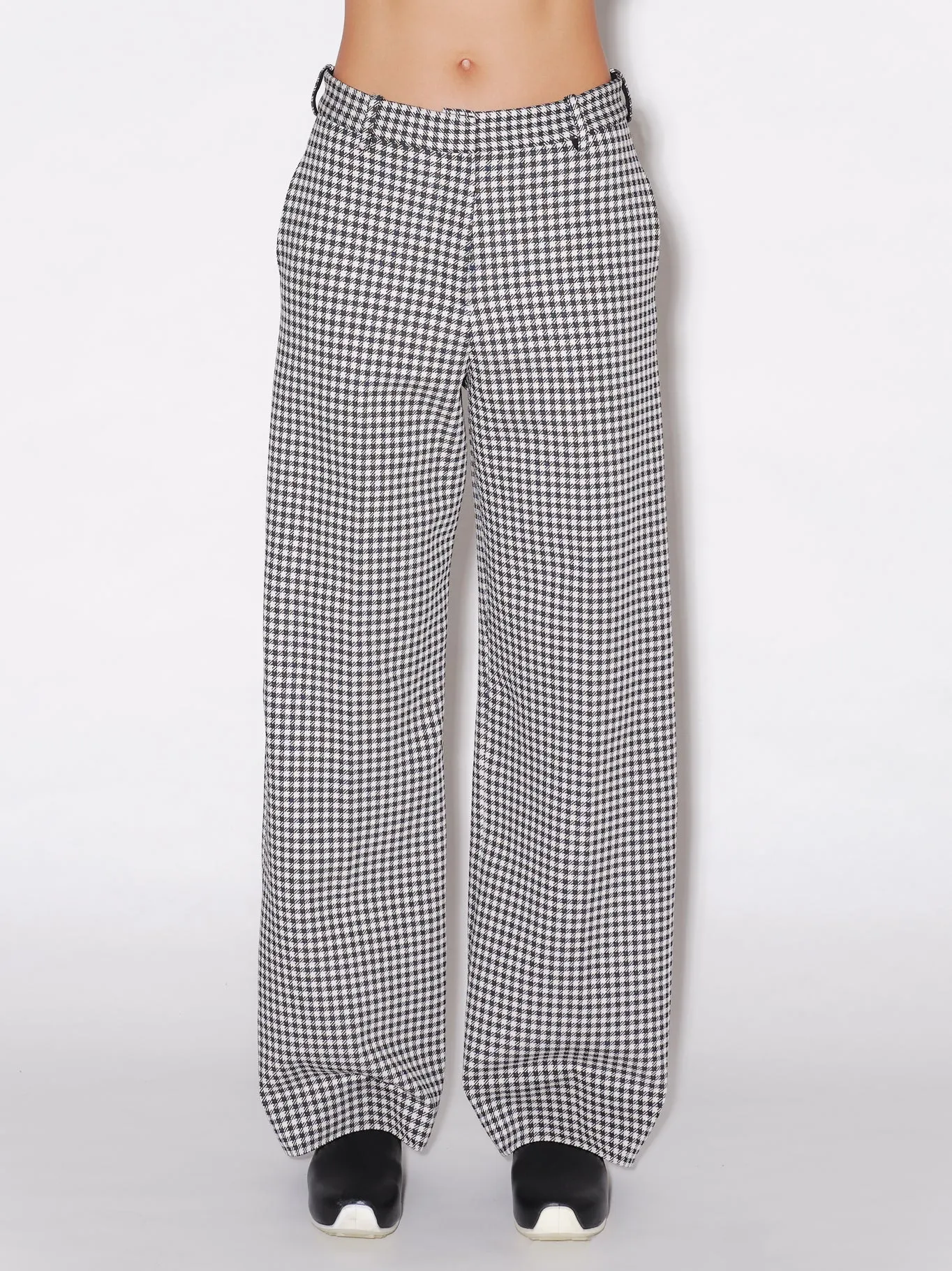 STRAIGHT TROUSER - GINGHAM