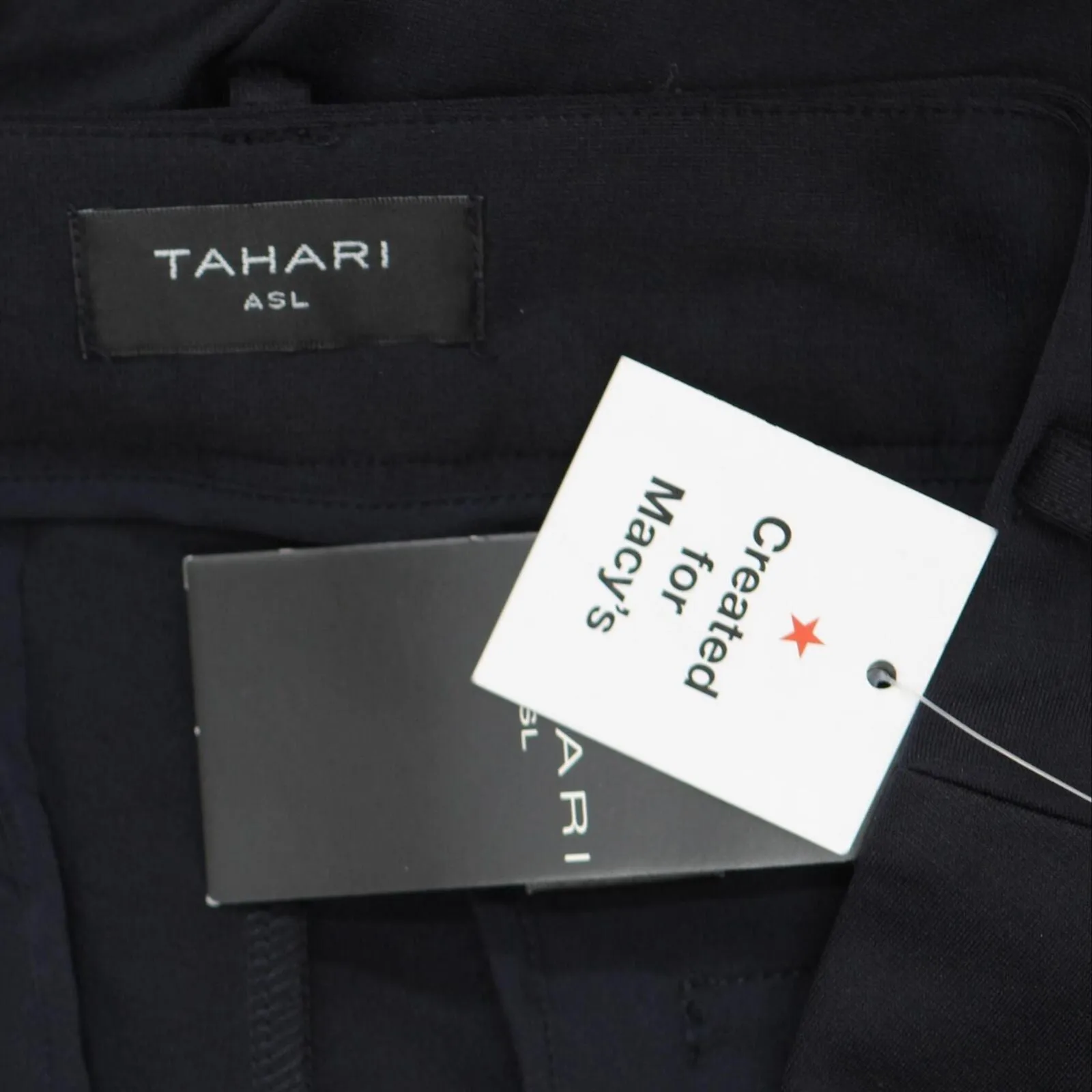 Tahari Asl Women's Ponte-Knit Seamed Pants 2AM719-T2