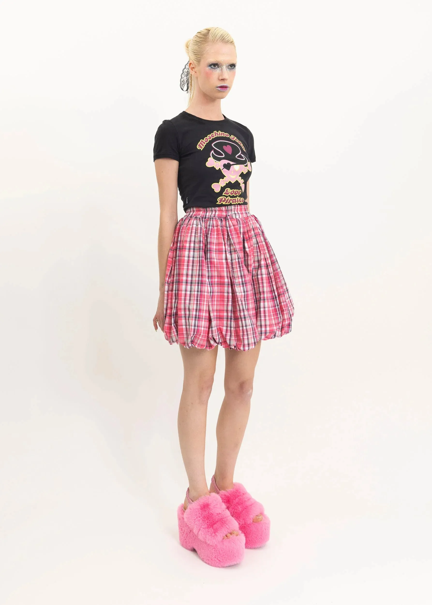 Tartan bubble skirt