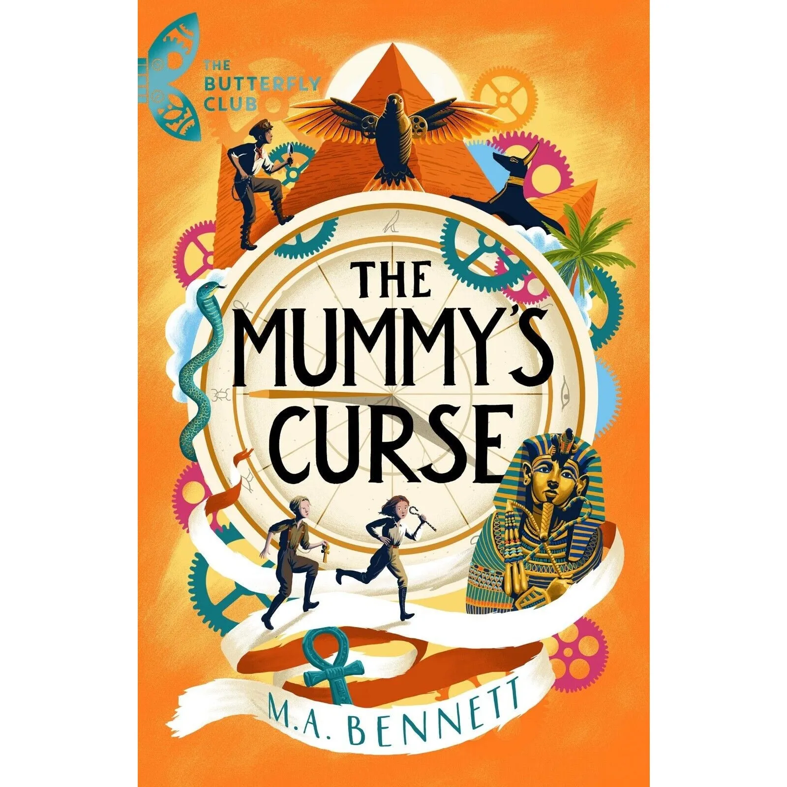 The Butterfly Club Collection 3 Books Set By M.A. Bennett (The Ship of Doom, The Mummy's Curse, The Mona Lisa Mystery)