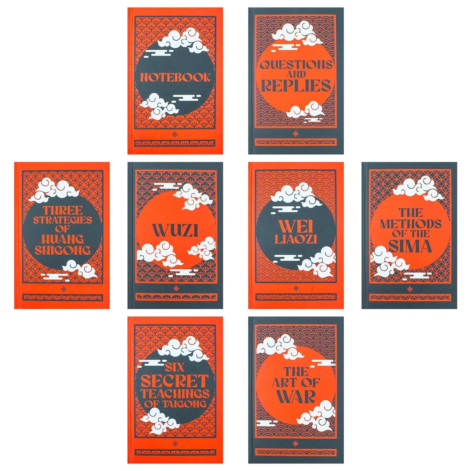 The Complete Art of War 8 Books Collection Hardback Box Set(Notebook)