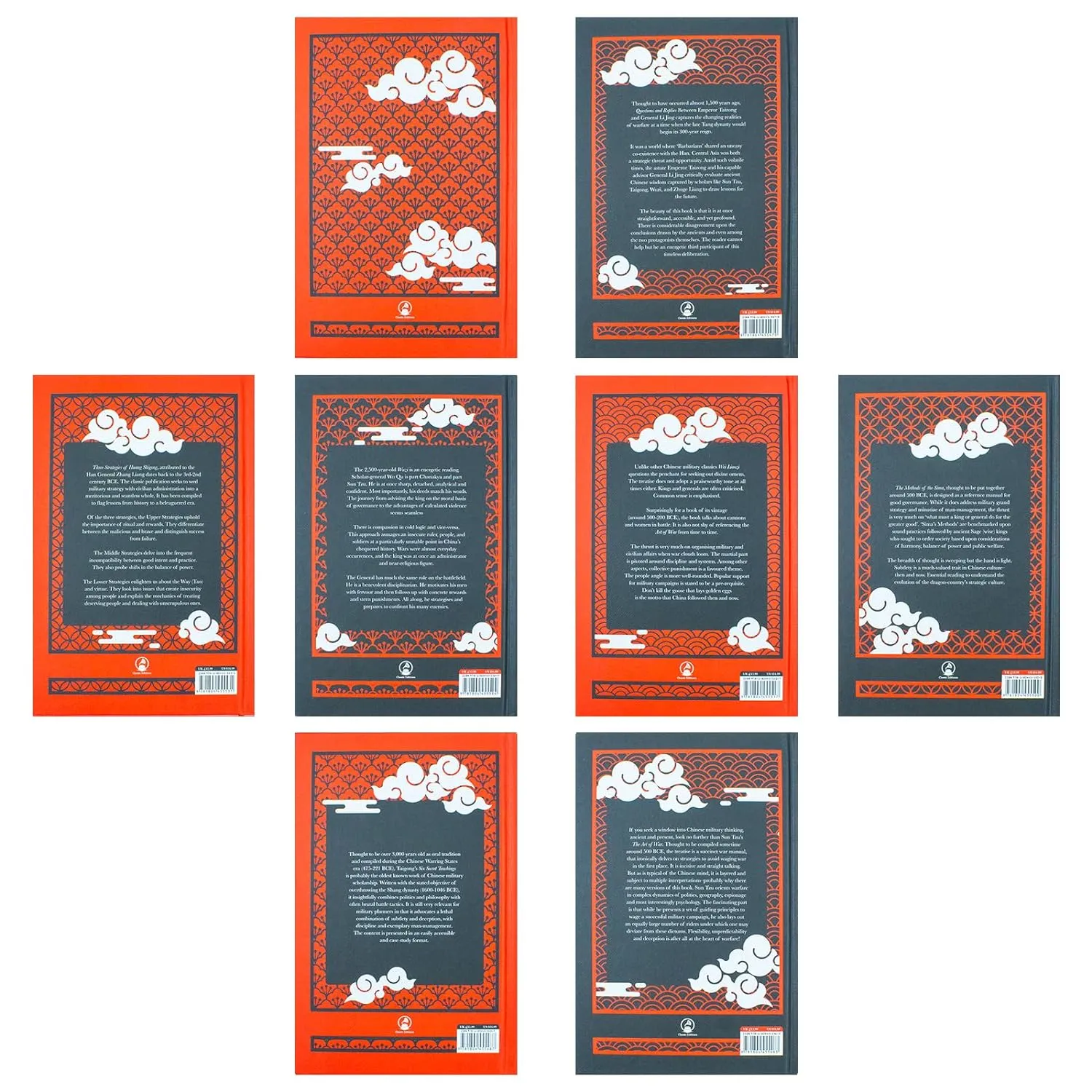 The Complete Art of War 8 Books Collection Hardback Box Set(Notebook)