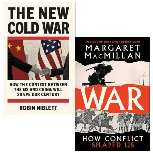 The New Cold War By Robin Niblett & [Hardcover] War How Conflict Shaped Us By Professor Margaret MacMillan 2 Books Collection Set