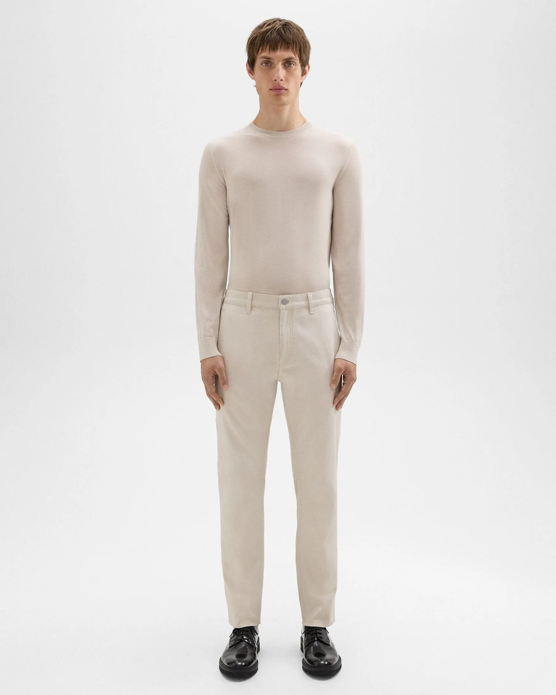 Theory Zaine Carpenter Pant - Ivory